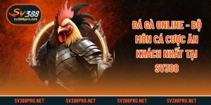 Đá Gà Online - Bộ Môn Cá Cược Ăn Khách Nhất Tại SV388