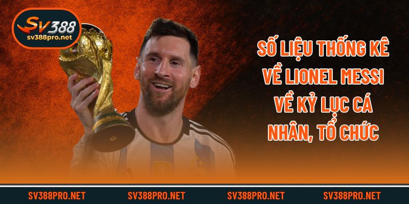 Số liệu thống kê về Lionel Messi về kỷ lục cá nhân, tổ chức