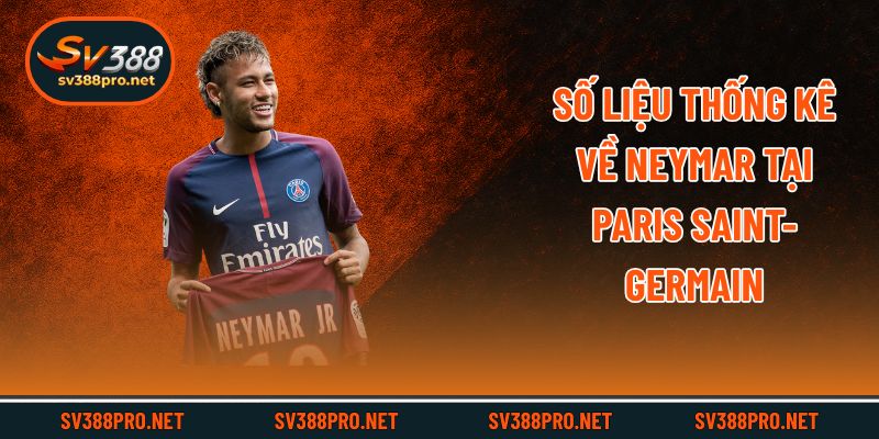 Số liệu thống kê về Neymar tại Paris Saint-Germain